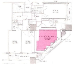 西早稲田シティタワー 10階 間取り図