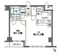 カスタリアお茶の水 303 間取り図