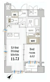 ロジュマンジャンティ人形町 2階 間取り図