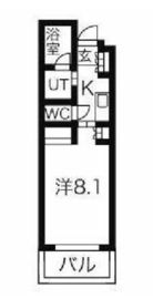 ガーデン東新宿 319 間取り図