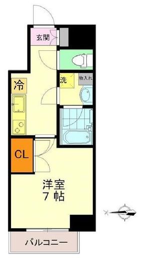 マルラニ南青山 6階 間取り図