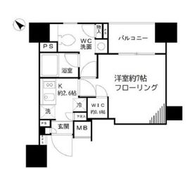 パークリュクス銀座mono 6階 間取り図