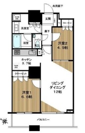 ザ・東京タワーズ シータワー 9階 間取り図