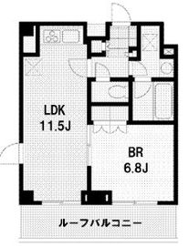 エスティメゾン千石 402 間取り図