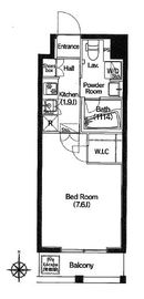 コンフォリア錦糸町DEUX 204 間取り図