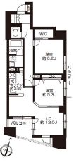 プライムアーバン日本橋大伝馬町 1204 間取り図