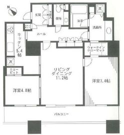 銀座タワー 5階 間取り図