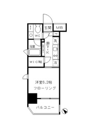 パークリュクス東麻布mono 4階 間取り図