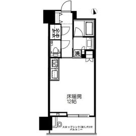 プリズムタワー 10階 間取り図