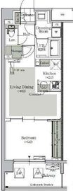 パークキューブ西ヶ原ステージ 224 間取り図