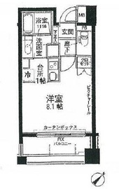 アルス恵比寿メイクス 7階 間取り図