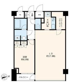 ボルト恵比寿Dual‘s 502 間取り図