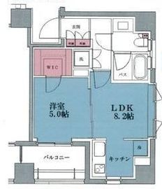 アトラス南麻布 7階 間取り図