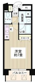 SUN恵比寿 804 間取り図