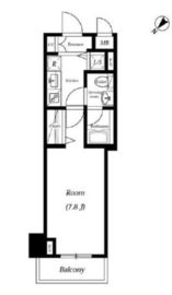 ルクレ日本橋馬喰町 1104 間取り図