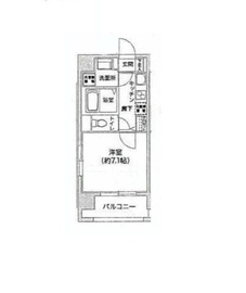 オーククレストビル 503 間取り図