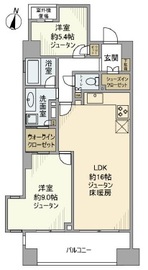 オリンピアード麻布霞坂 11階 間取り図