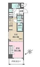グランスイート東京 7階 間取り図