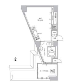 ザ・プレミアムスイート高田馬場 6階 間取り図