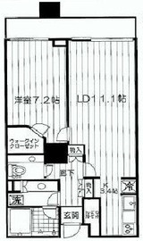 白金タワー 12階 間取り図