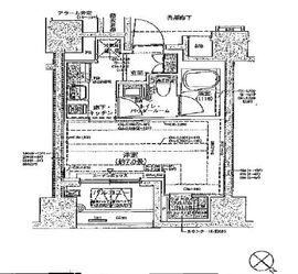 パークリュクス銀座mono 10階 間取り図