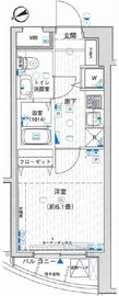 ラグジュアリーアパートメント目黒東山 3階 間取り図