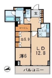 パークコート麻布鳥居坂 4階 間取り図