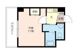 エスティメゾン南麻布 506 間取り図