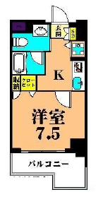 プライマル大井仙台坂 908 間取り図