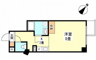 サンフェル三軒茶屋 401 間取り図