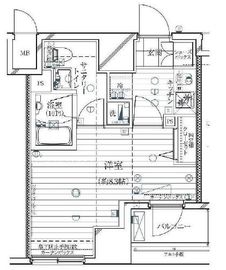 レガリス銀座イースト 7階 間取り図