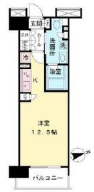 メゾンカルム代々木公園 804 間取り図