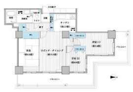 ベルタワー 1507 間取り図