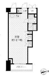 ボルト恵比寿Dual‘s 206 間取り図