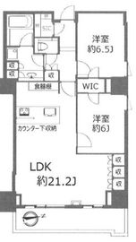 アトラスタワー茗荷谷 13階 間取り図