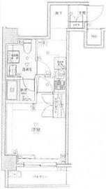 リヴシティ東大前 3階 間取り図