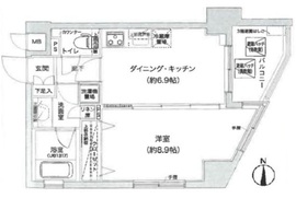 ザ・プレミアムスイート高田馬場 12階 間取り図