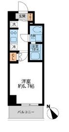 アーデン門前仲町 404 間取り図