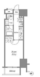 ザ・パークハビオ上野 305 間取り図