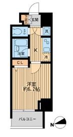 HF早稲田レジデンス 401 間取り図