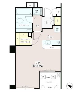 フェアステージ広尾 302 間取り図