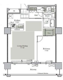 パークキューブ西ヶ原ステージ 1404 間取り図