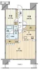 スターコート豊洲 6階 間取り図