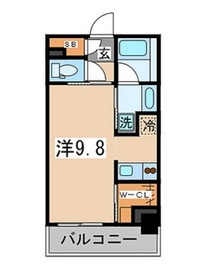 コンフォリア東池袋イースト 1005 間取り図