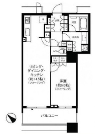 ブリリアマーレ有明 5階 間取り図