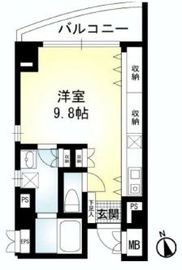 TRES赤坂 302 間取り図