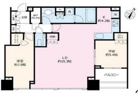 シティタワー有明 22階 間取り図