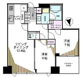 シティタワーズ豊洲ザ・シンボル 29階 間取り図