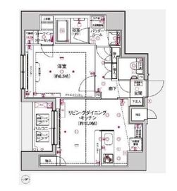 アルテシモポルト 6階 間取り図