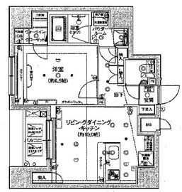 アルテシモポルト 10階 間取り図